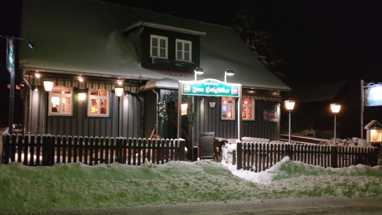 Hotel Garni Und Gaststaette Zum Holzfaeller Schierke Buitenkant foto