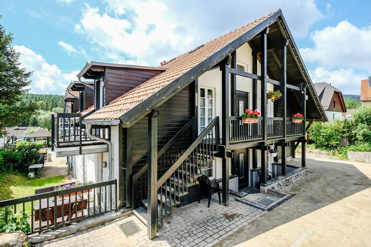 Hotel Garni Und Gaststaette Zum Holzfaeller Schierke Buitenkant foto